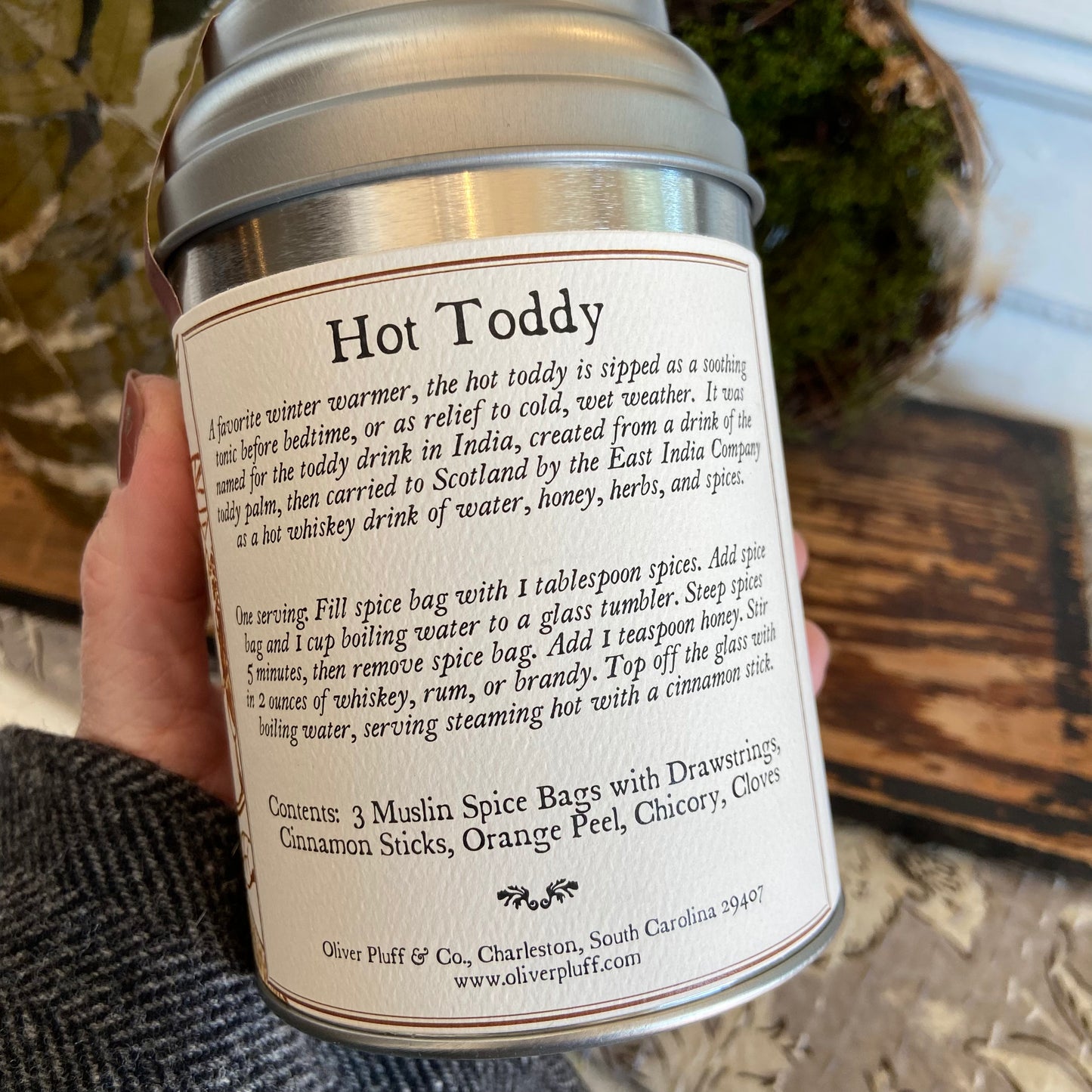 Orange Clove Hot Toddy