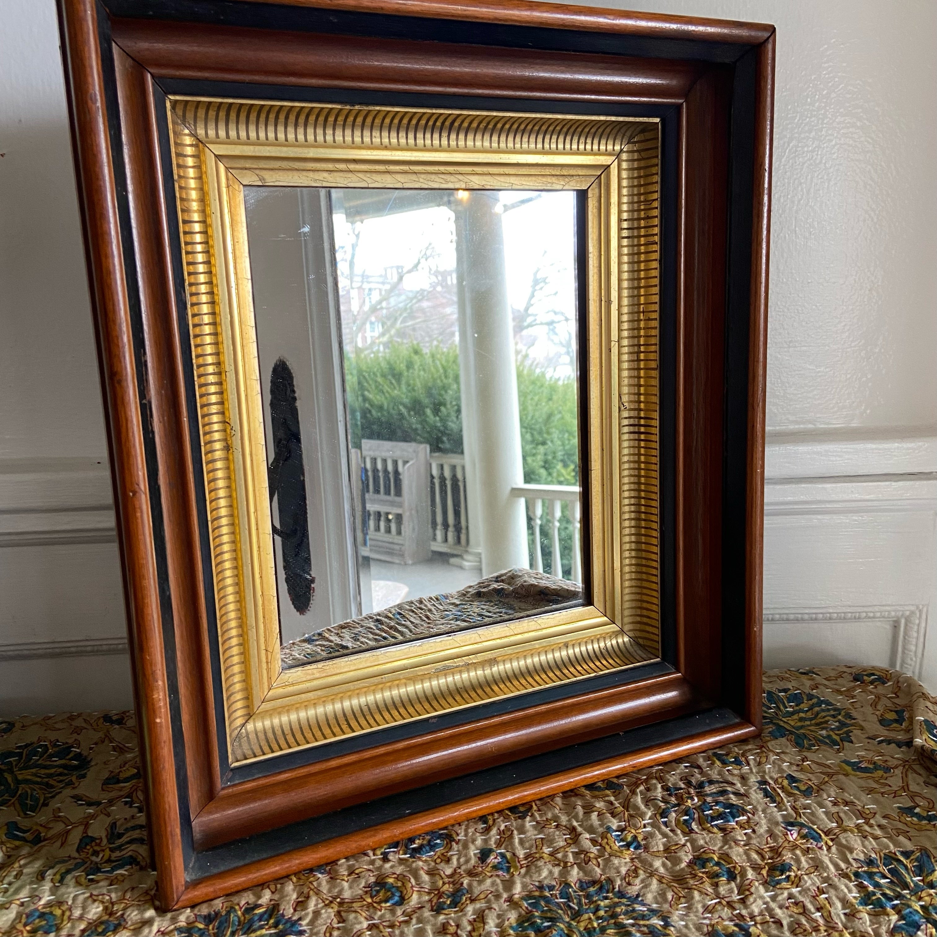 Victorian Shadow Box Mirror