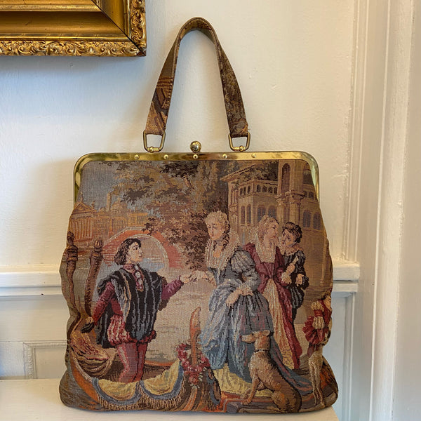 Vintage Double Sided Tapestry Bag by JR Florida
